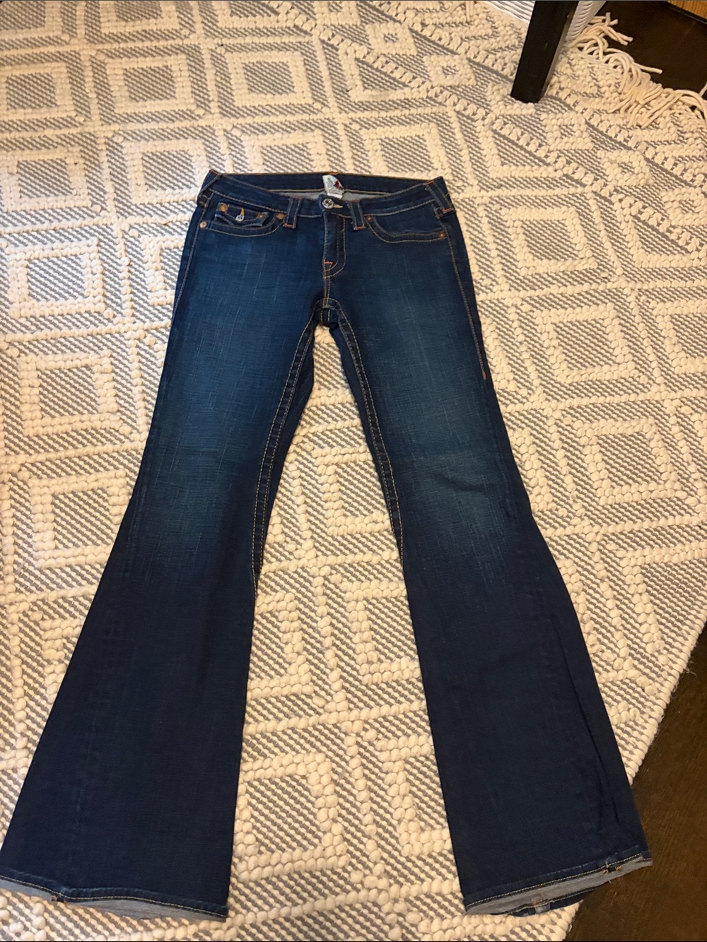 Dark Blue Women's Bootcut Jeans